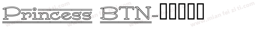 Princess BTN字体转换